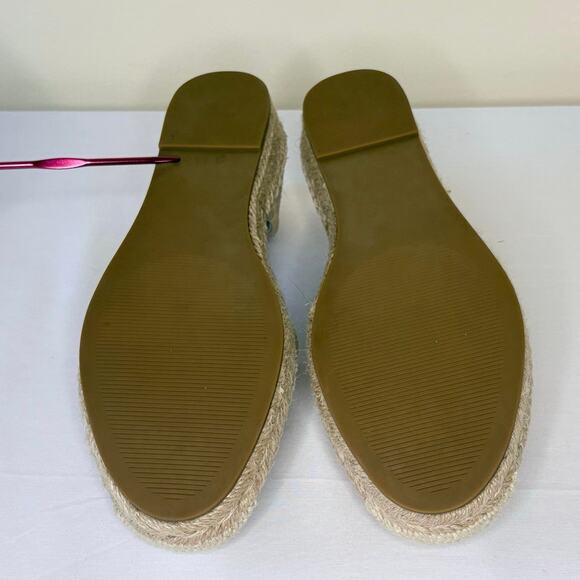 Steve Madden Leema Espadrille Slip-on Shoes Women's 9.5 | Beige | Suede | EUC - Picture 8 of 9